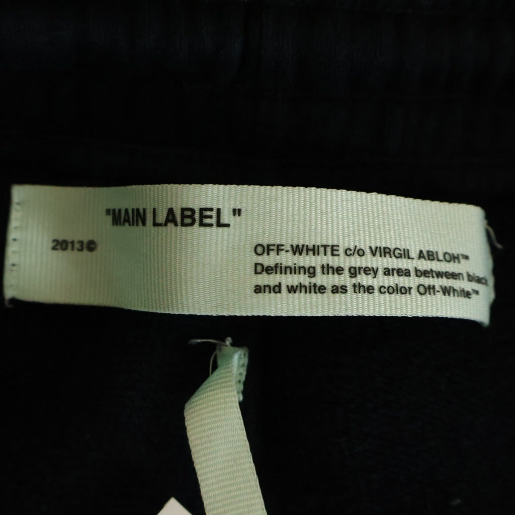 OFF-WHITE(オフホワイト) 19SS SPLIT LOGO SLIM SWEATPANTS スプリットロゴ スリム スウェットパンツ ブラック OMCH014S19003006
