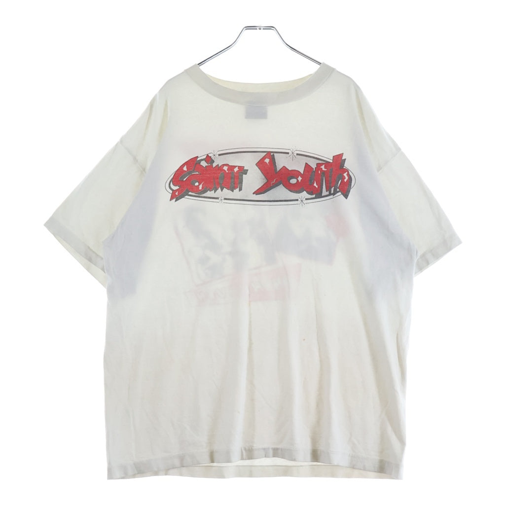 SAINT MICHAEL(セントマイケル) IN HEAVEN インヘブン 半袖Tシャツ カットソー ホワイト SM-S22-0000-003