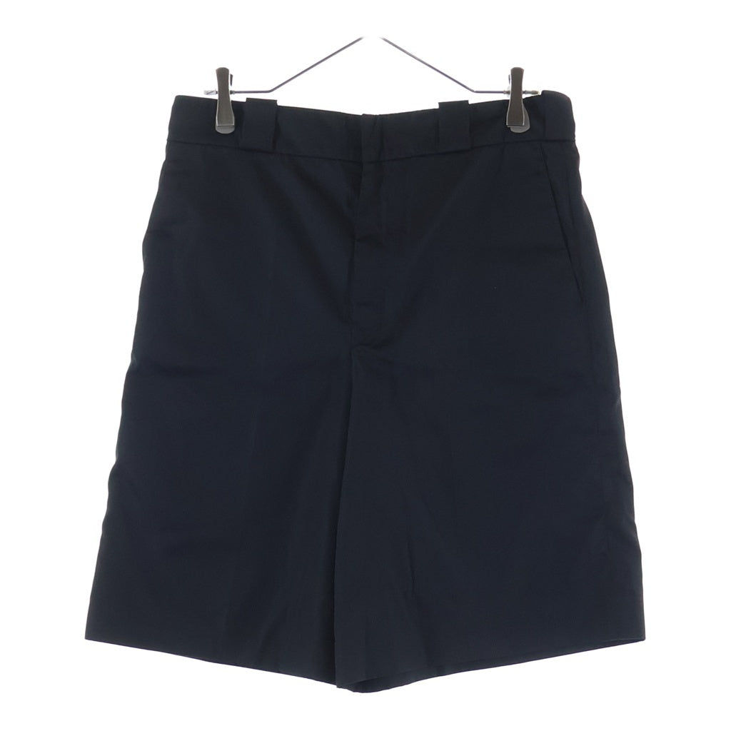 PRADA(プラダ) 19SS LOGO BERMUDA SHORTS ロゴバミューダショーツ トライアングル ハーフパンツ レディース ブラック 22H768