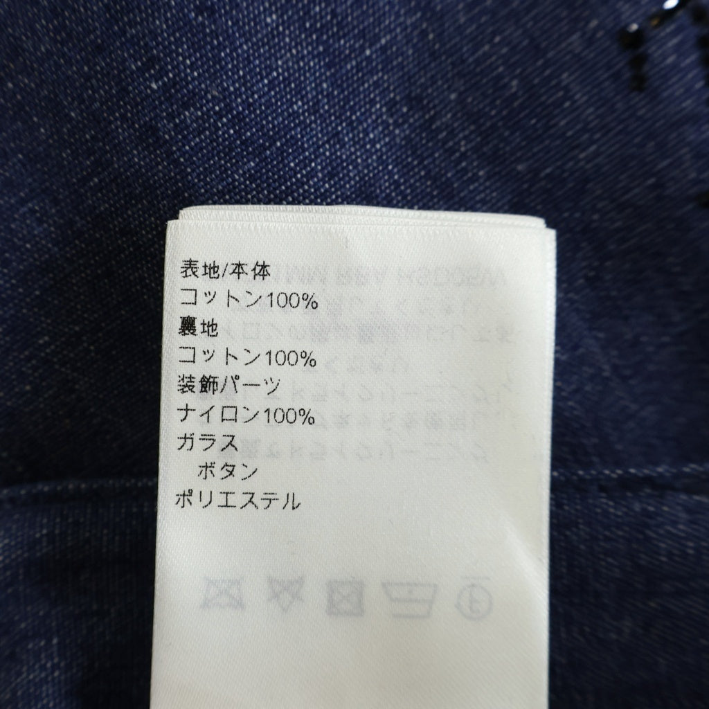 LOUIS VUITTON(ルイヴィトン) 25SS LV ブラゾン エンベリッシュド デニムパンツ インディゴ RM251MM RBA HSD05W