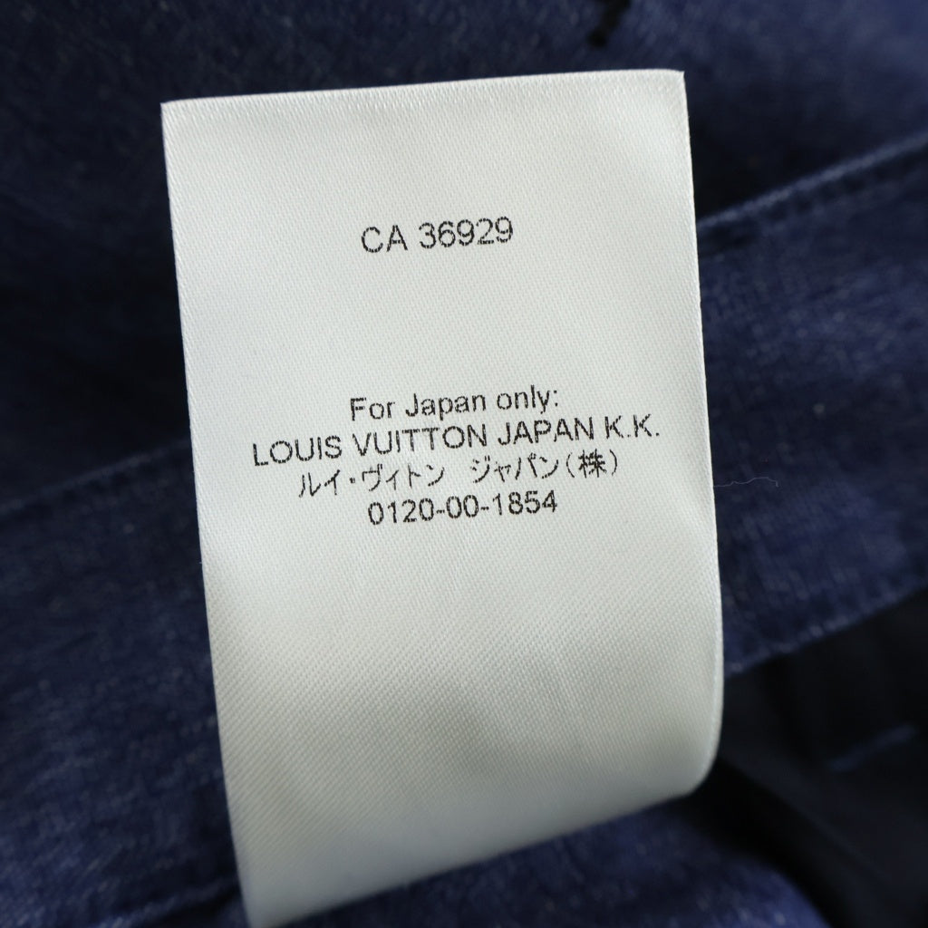 LOUIS VUITTON(ルイヴィトン) 25SS LV ブラゾン エンベリッシュド デニムパンツ インディゴ RM251MM RBA HSD05W