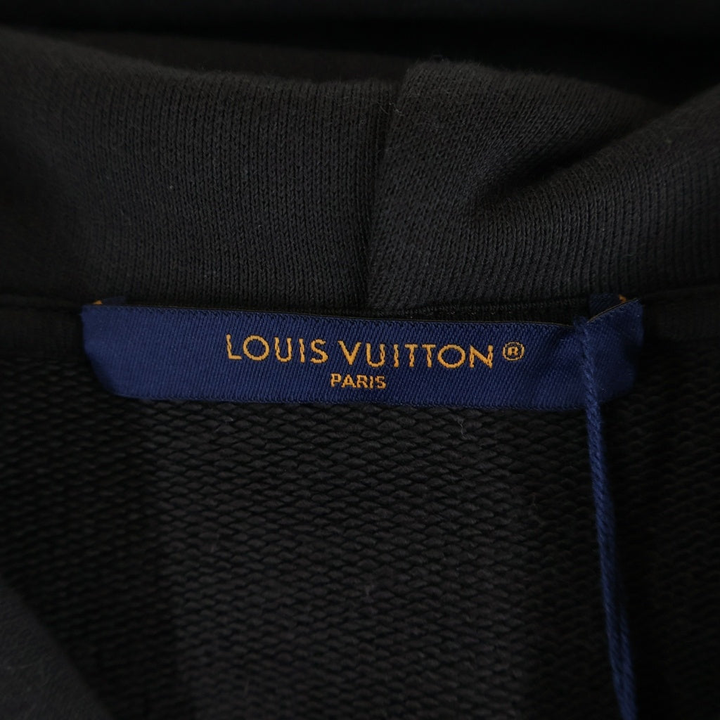 LOUIS VUITTON(ルイヴィトン) 25SS パールエンベリッシュド フーディ スウェット プルオーバーパーカー ブラウン RM251M ZA8 HSY92W