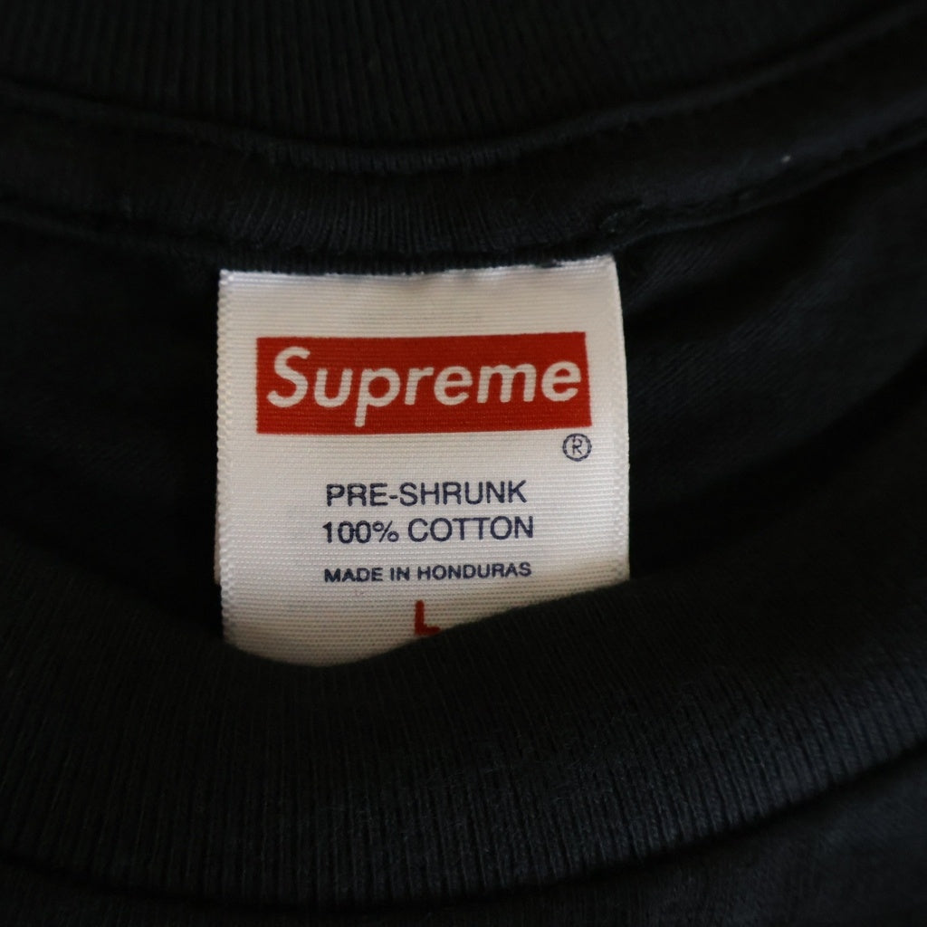 SUPREME(シュプリーム) 25SS Damien Hirst Tee ダミアン ハースト コットン クルーネック 半袖Tシャツ カットソー ブラック