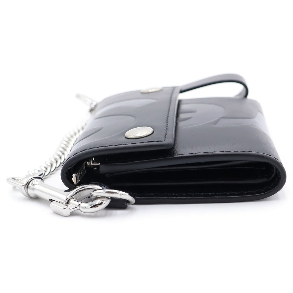 SUPREME(シュプリーム) 25AW Leather Chain Wallet レザー チェーン ウォレット 財布 ブラック