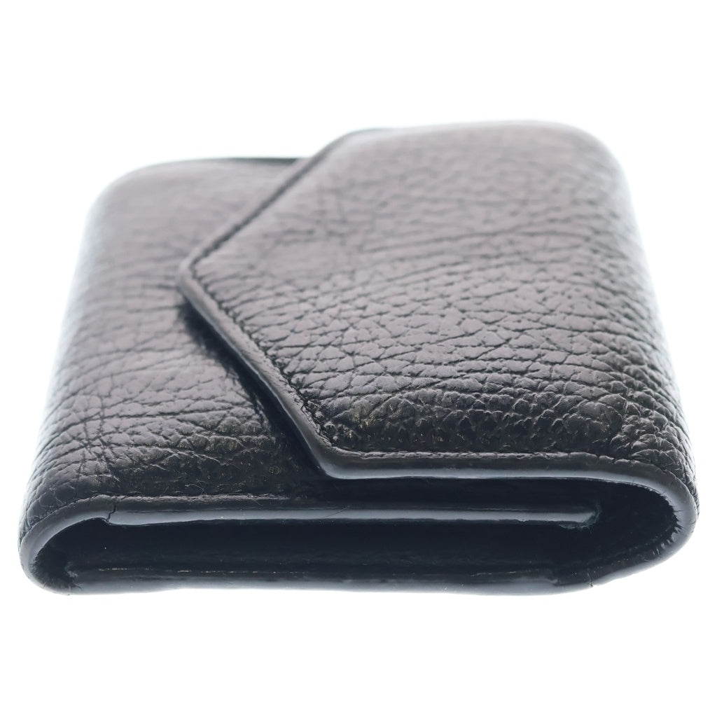 Maison Margiela(メゾンマルジェラ) TRI-FOLD WALLET 4ステッチ レザーウォレット 3つ折り財布 ブラック S56U10136 P0399 T8013