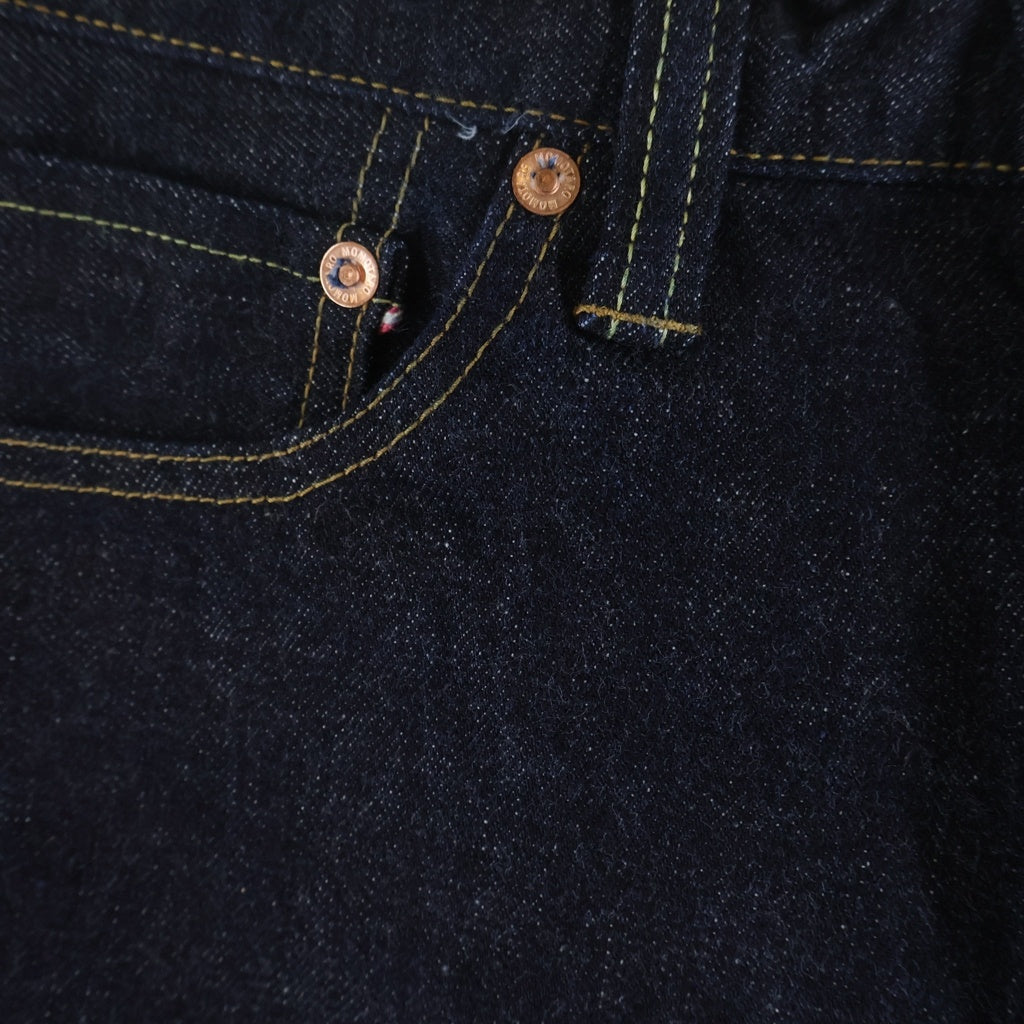 桃太郎ジーンズ(モモタロウジーンズ) 200 CLASSIC TAPERED 15.7oz クラシックテーパード ジッパーフライデニムパンツ インディゴ MMJZ0201