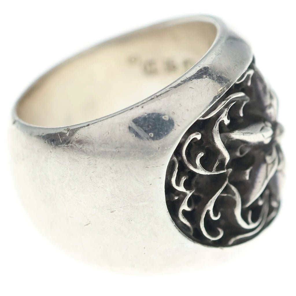CHROME HEARTS(クロムハーツ) CLSSC OVAL STAR クラシックオーバルスター リング シルバー BCA341