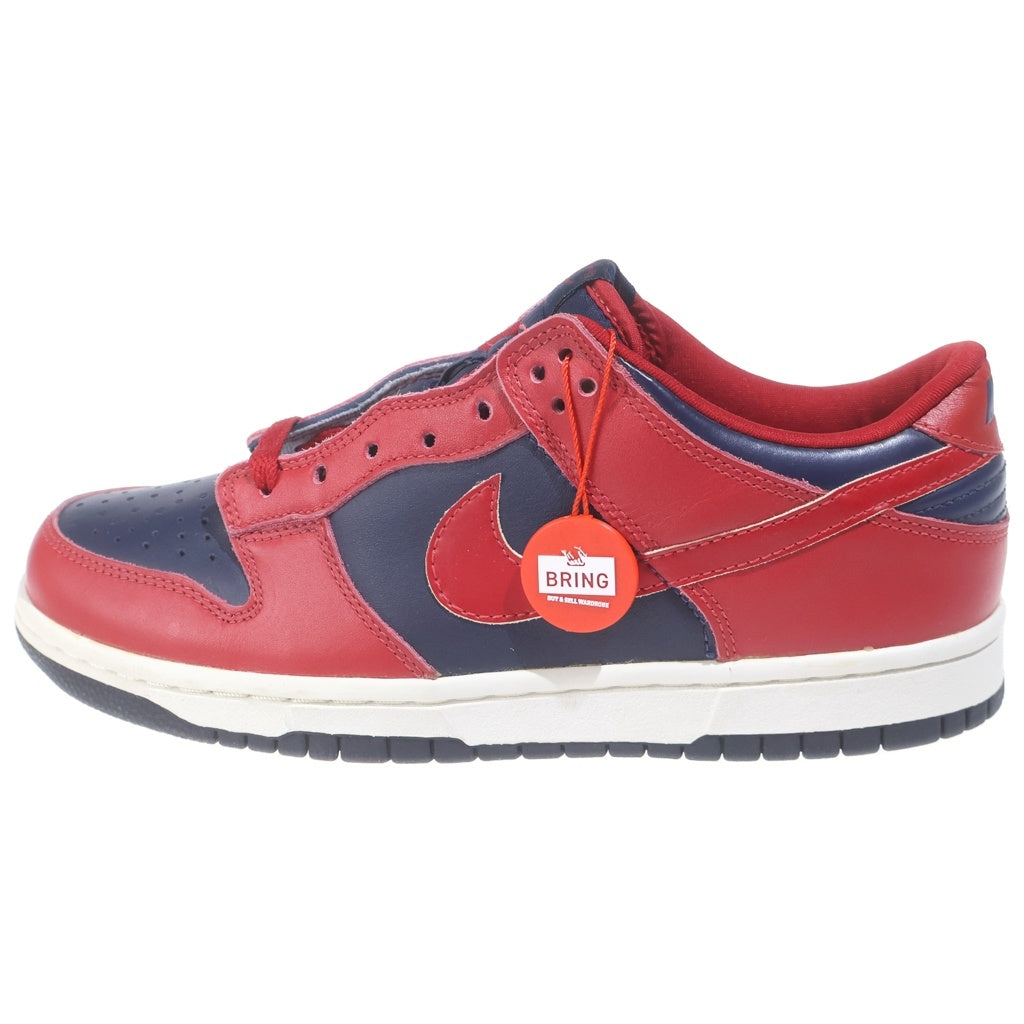 NIKE(ナイキ) 【観賞用 1999年製】 DUNK LOW MIDNIGHT ダンク ミッドナイト ローカットスニーカー レッド/ネイビー US8.5/26.5cm 630358-461