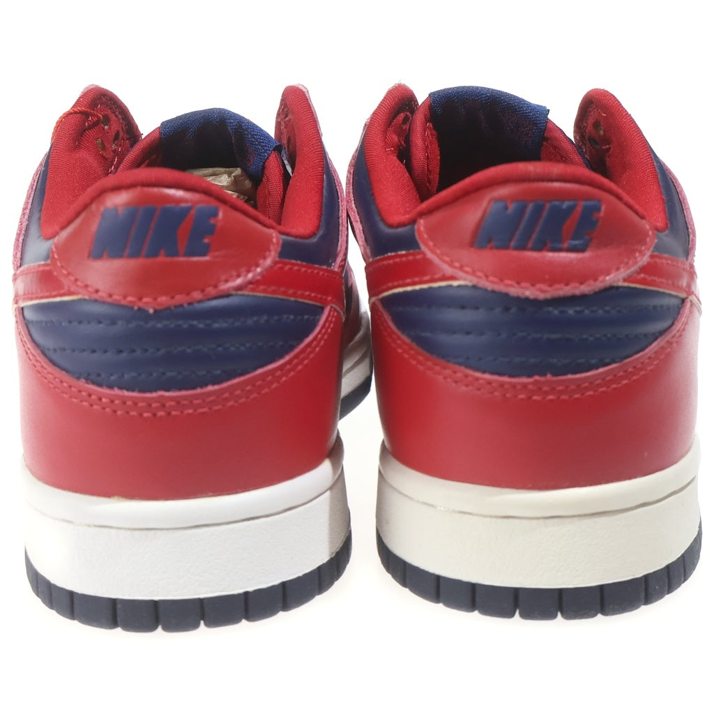 NIKE(ナイキ) 【観賞用 1999年製】 DUNK LOW MIDNIGHT ダンク ミッドナイト ローカットスニーカー レッド/ネイビー US8.5/26.5cm 630358-461