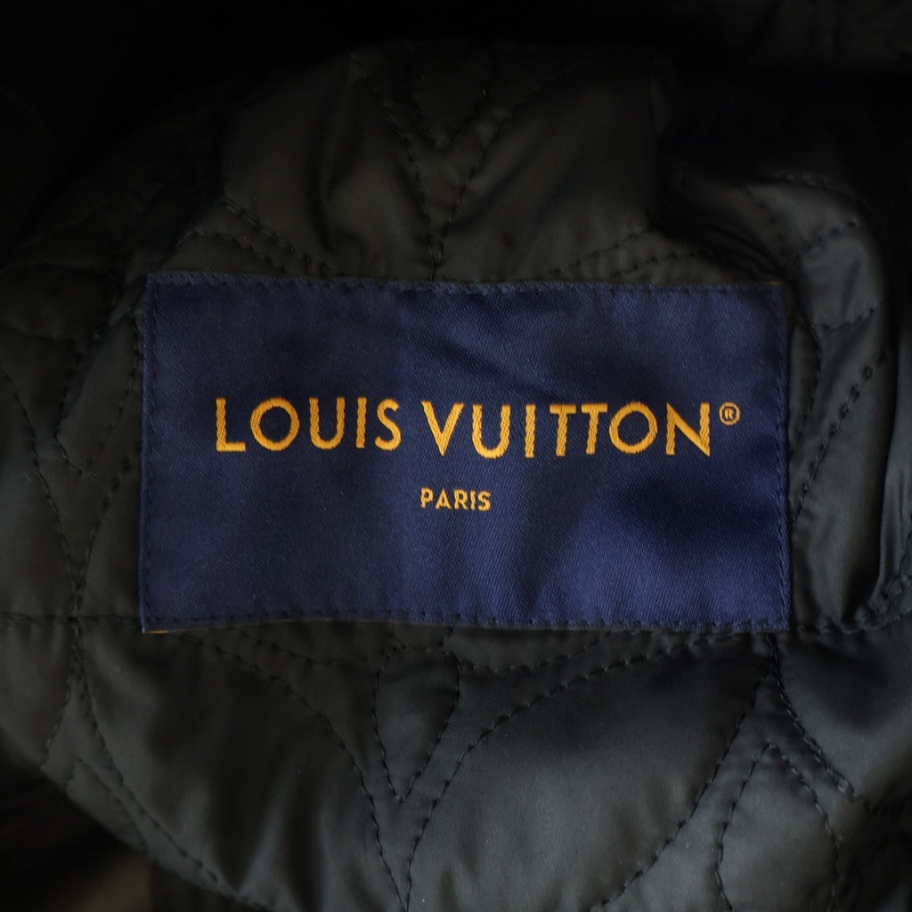 LOUIS VUITTON(ルイヴィトン) 25SS SHEARLING BLOUSON シアリングブルゾン ラムウール ジップアップボアジャケット ブラック RM251M RGW HSL11E
