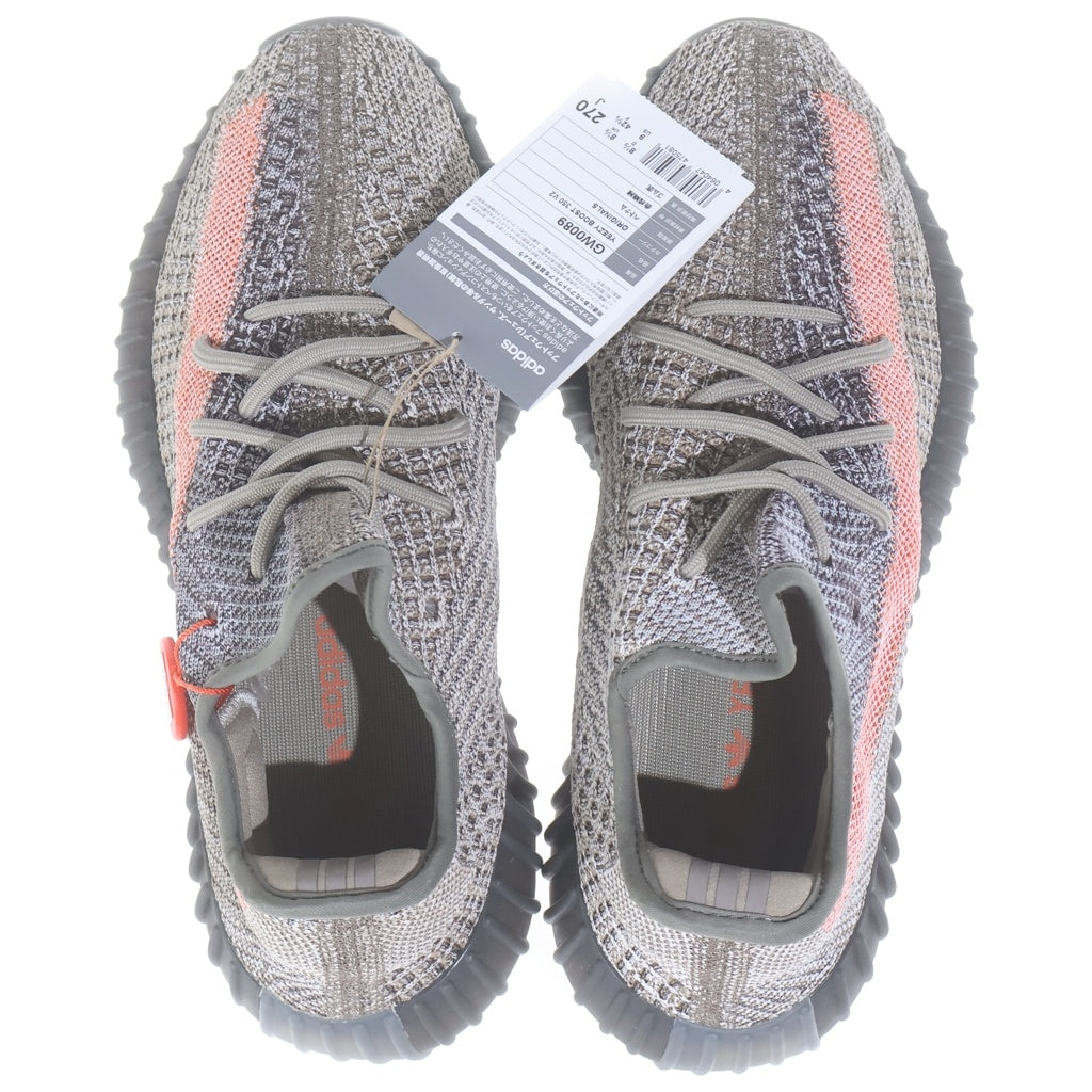 adidas(アディダス) YEEZY Boost 350 V2 Ash Stone イージーブースト350 V2 アッシュストーン ローカットスニーカー ブラウン/オレンジ US9/27cm GW0089