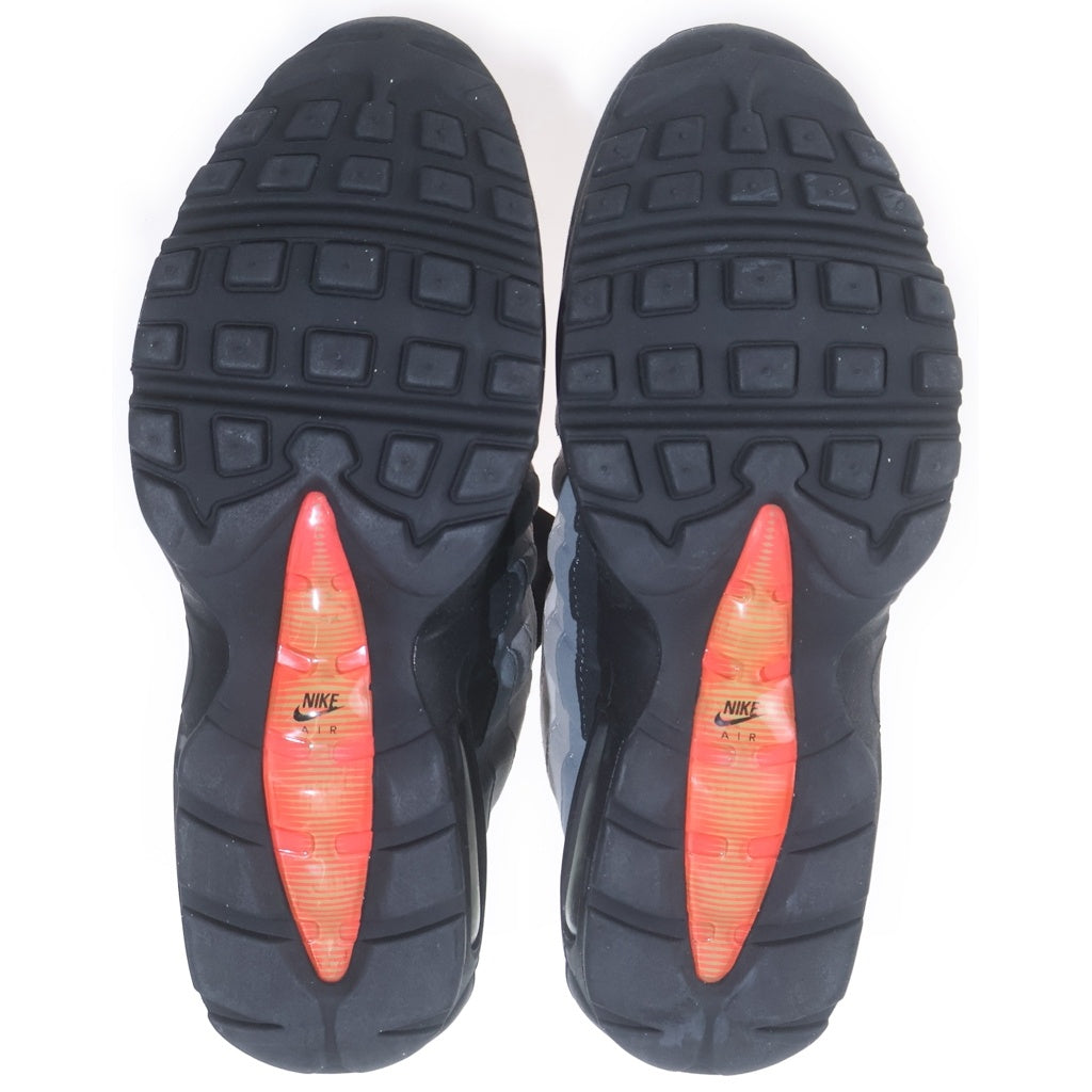 NIKE(ナイキ) AIR MAX 95 SOLAR RED エア マックス ソーラー レッド ローカットスニーカー ブラック/グレー US9.5/27.5cm 609048-106