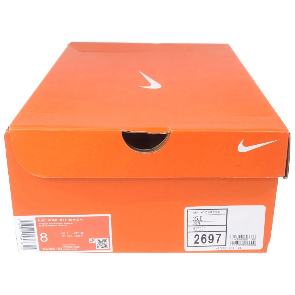 NIKE(ナイキ) VOMERO PREMIUM ボメロ プレミアム ランニング スニーカー US8/26cm