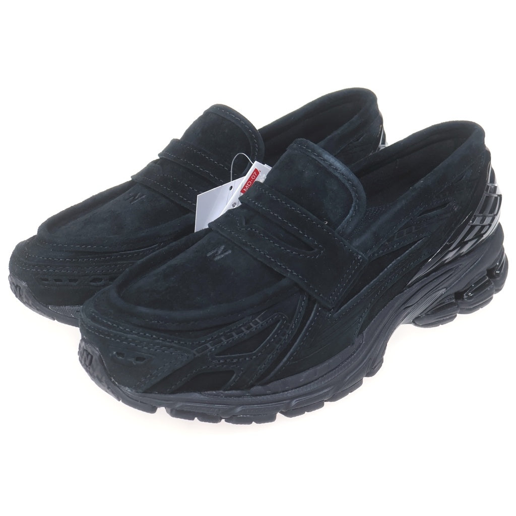 New Balance(ニューバランス) U1906LNT スウェード ローファー スニーカー ブラック US8/26cm
