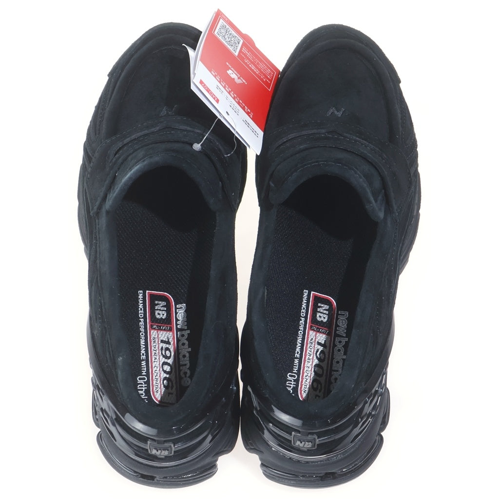 New Balance(ニューバランス) U1906LNT スウェード ローファー スニーカー ブラック US8/26cm