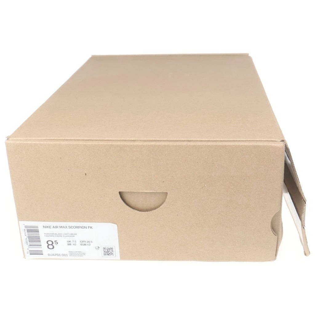 NIKE(ナイキ) AIR MAX SCORPION FK エアマックス スコーピオン フライニット ローカットスニーカー ホワイト US8.5/26.5cm