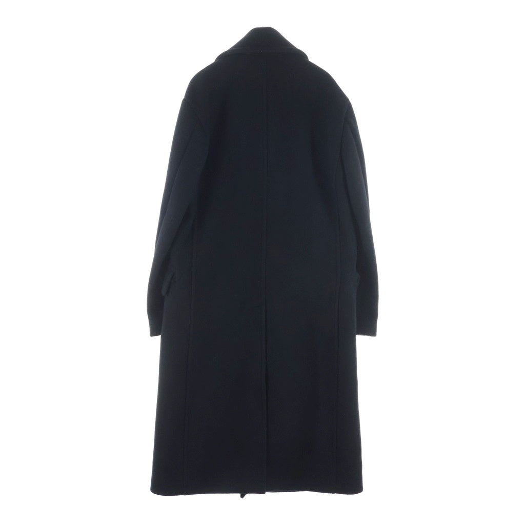 DAIRIKU(ダイリク) 20AW Melton Long P-Coat メルトン ロングPコート ブラック 20AW O-1