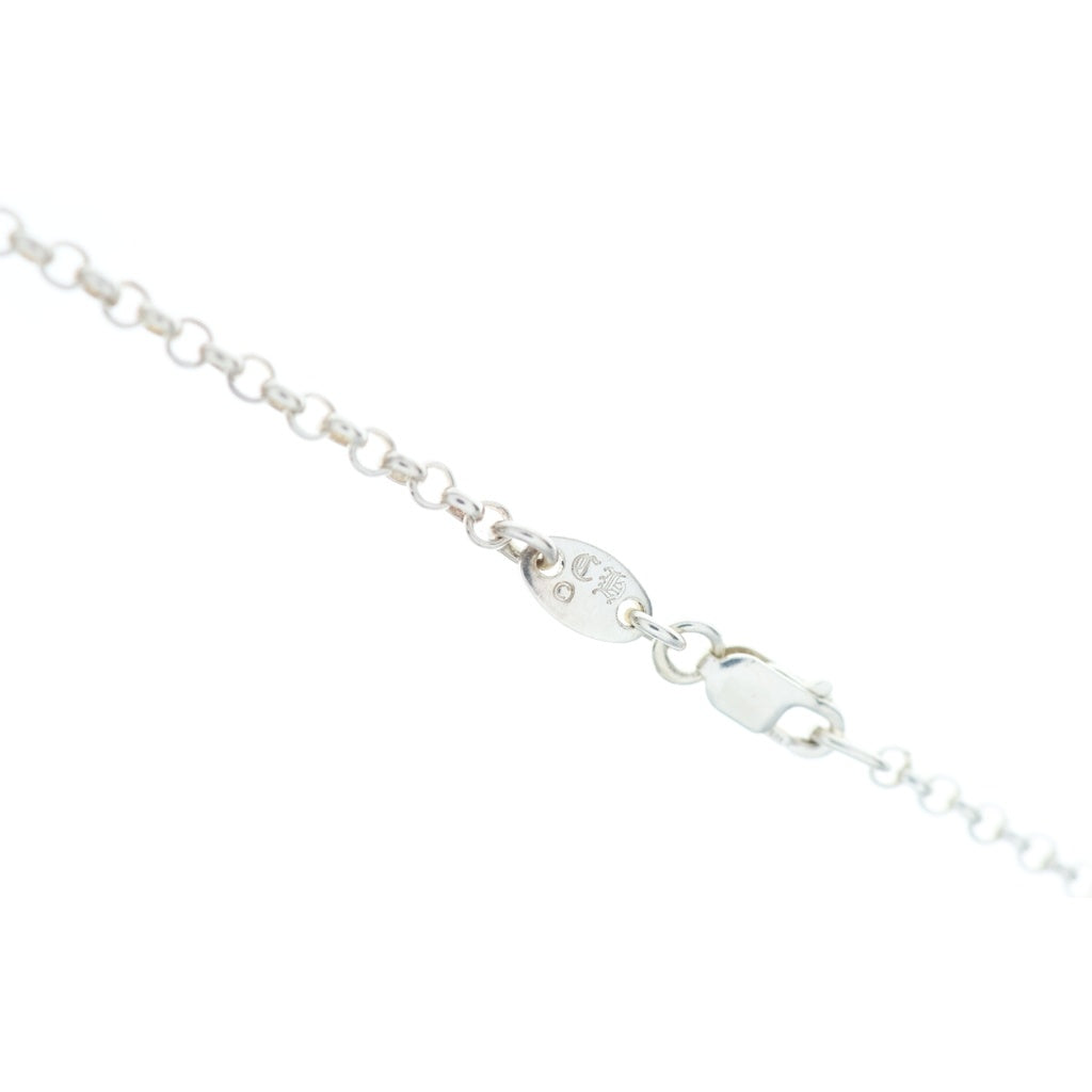 CHROME HEARTS(クロムハーツ) NECKCHAIN R24 ロールチェーンネックレス 24inch シルバー BCA085