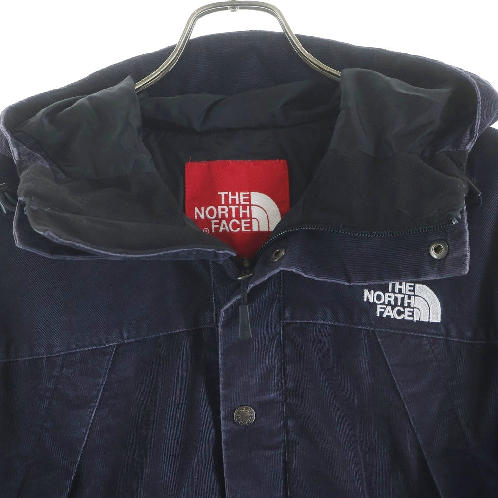 SUPREME(シュプリーム) 12AW ×THE NORTH FACE Corduroy Mountain Shell Jacket ザノースフェイス コーデュロイ マウンテンシェルジャケット ネイビー NP01250