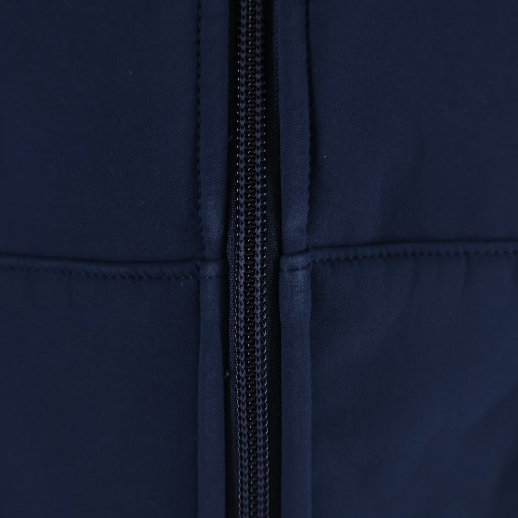 SUPREME(シュプリーム) 18AW Windstopper Zip up Hooded Sweatshirt スモールボックスロゴ ウィンドストッパー ジップアップ フーデッド スウェットパーカー ネイビー