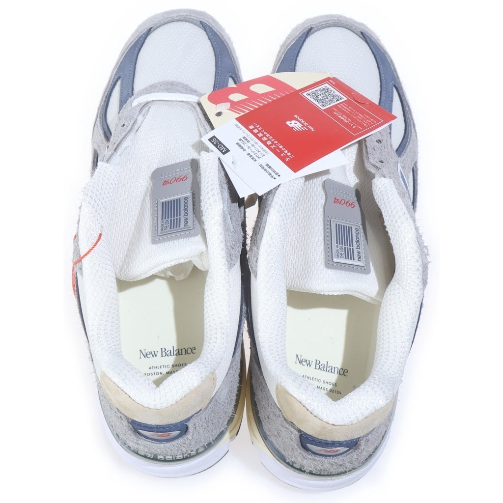 New Balance(ニューバランス) U990TA4 USA製 スウェードメッシュローカットスニーカー グレー US10.5/28.5cm