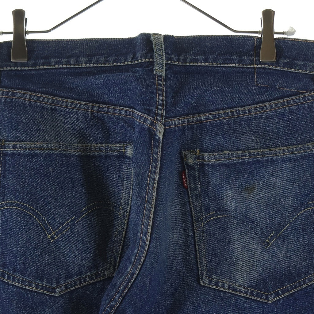 Levi's(リーバイス) 50S VINTAGE 501XX 53モデル 両面BIG 隠しリベット シングルステッチ センターセット ヴィンテージ ボタンフライデニムパンツ ブルー