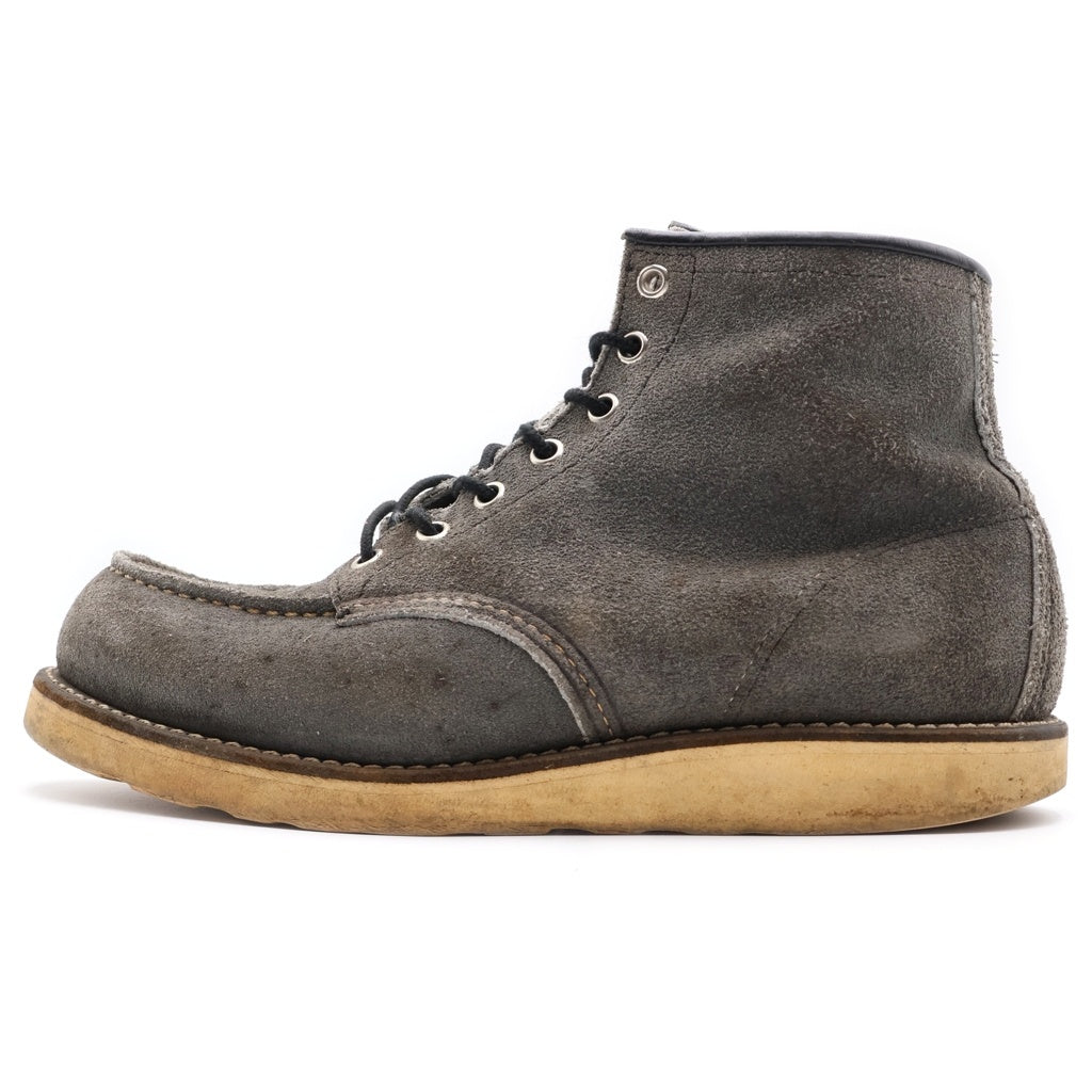 RED WING(レッド ウイング) 8870 BEAMS別注 ラフアウトレザー 6インチ クラシックモックブーツ グレー