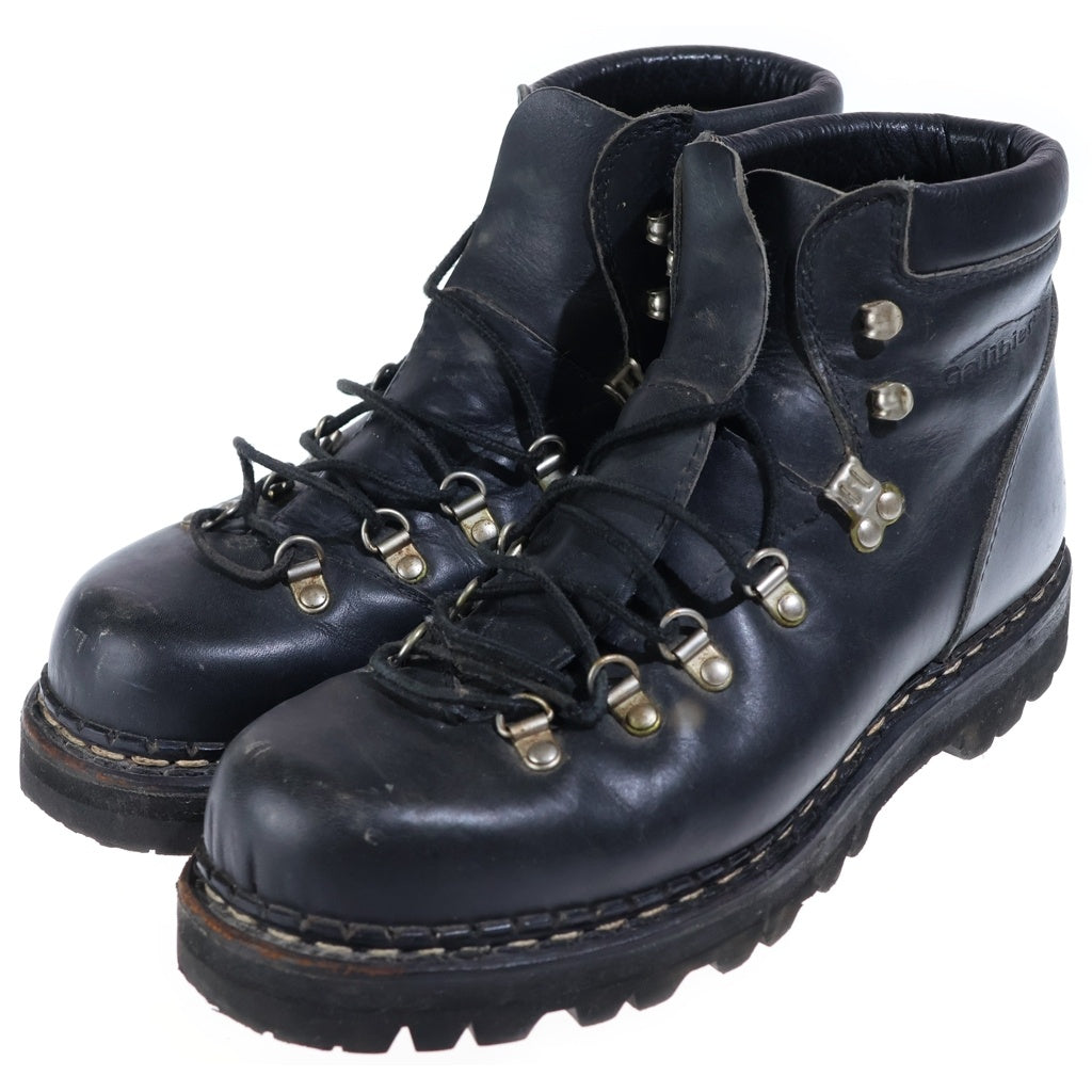 NO BRAND(ノーブランド) GALIBIER(ガリビエ)90S VINTAGE AVORIAZ ヴィンテージ アヴォリアーズ レザートレッキングブーツ ブラック