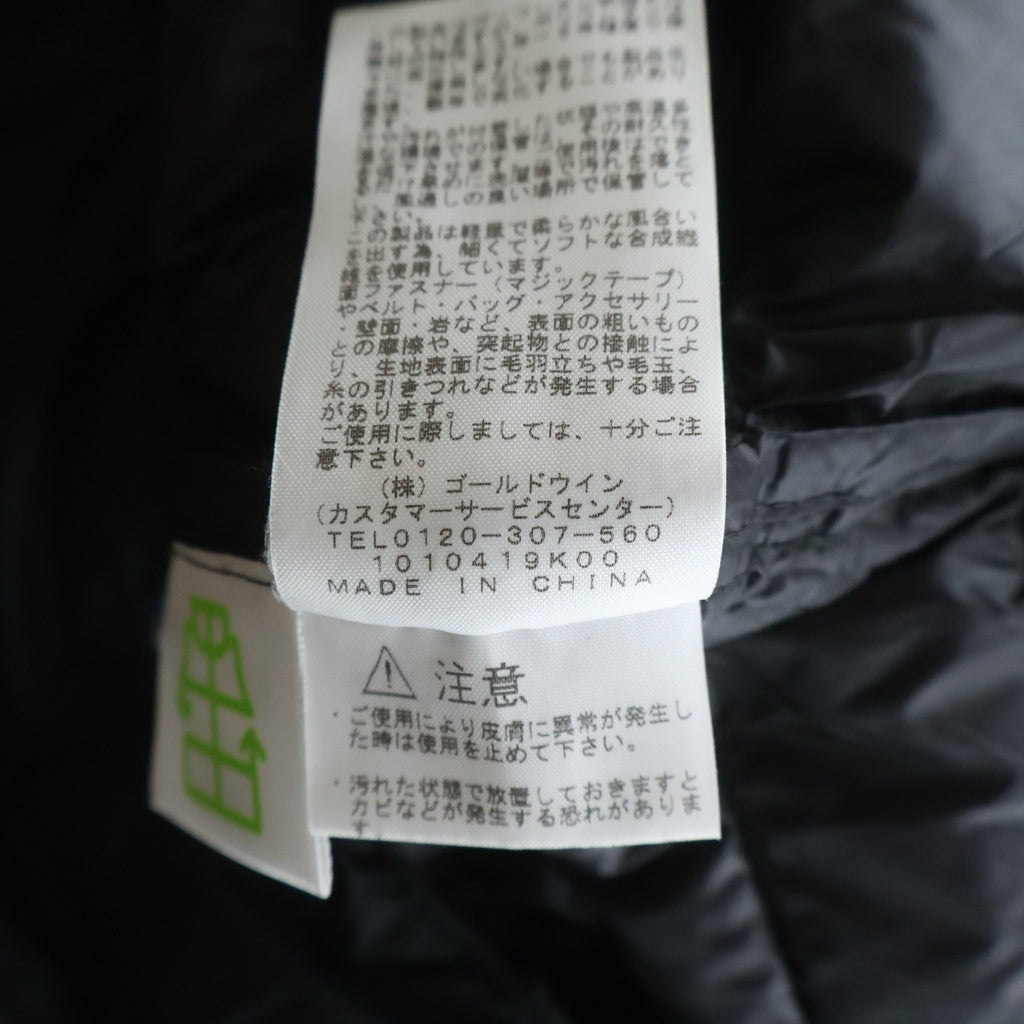 THE NORTH FACE(ザノースフェイス) THUNDER ROUNDNECK JACKET サンダー ラウンドネック ダウンジャケット ブラック NY32013