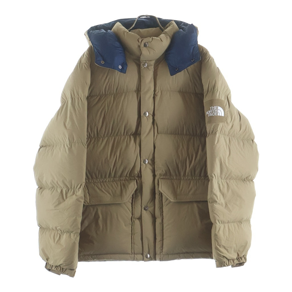 THE NORTH FACE(ザノースフェイス) CAMP SIERRA SHORT キャンプ シエラ フーデッドダウンジャケット ベージュ ND92230