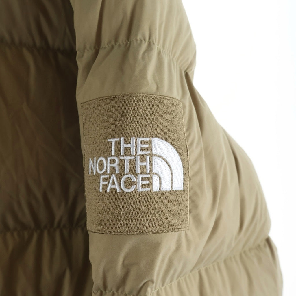 THE NORTH FACE(ザノースフェイス) CAMP SIERRA SHORT キャンプ シエラ フーデッドダウンジャケット ベージュ ND92230