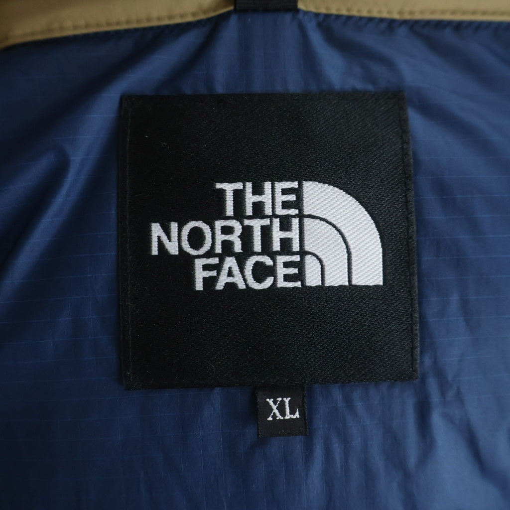 THE NORTH FACE(ザノースフェイス) CAMP SIERRA SHORT キャンプ シエラ フーデッドダウンジャケット ベージュ ND92230