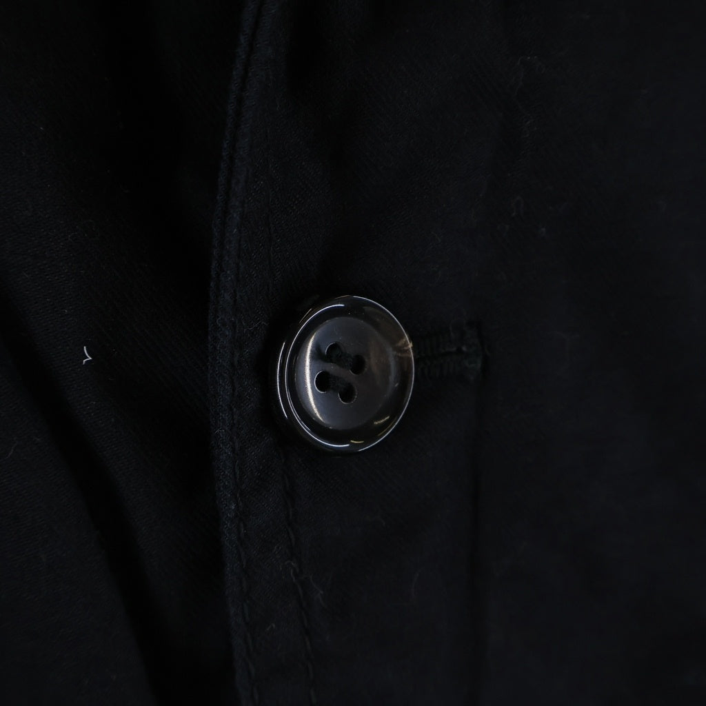 COMME des GARCONS HOMME(コムデギャルソンオム) AD2005 05AW 裏地ストライプ柄 コットン シングル テーラード ジャケット ブラック HP-J001