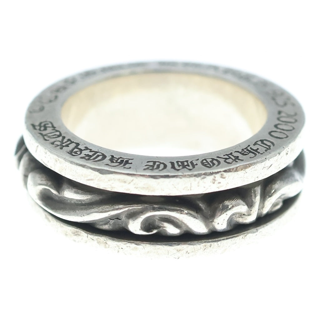 CHROME HEARTS(クロムハーツ) RING SPINNER SCROLL スピナースクロール リング シルバー