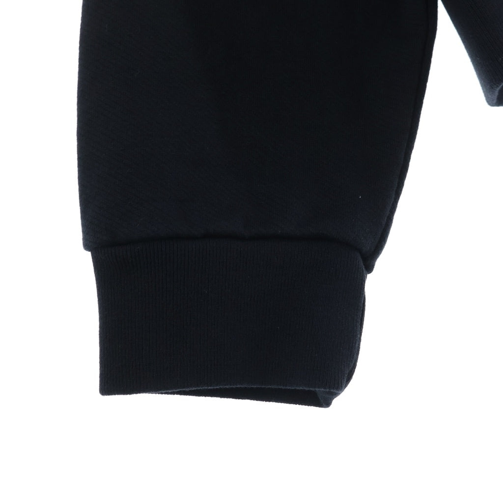 DENIM TEARS(デニムティアーズ) CORE JUMBO WREATH HOODIE コアー ジャンボ リース 両面プリント プルオーバーパーカー フーディー ブラック SS25THD063