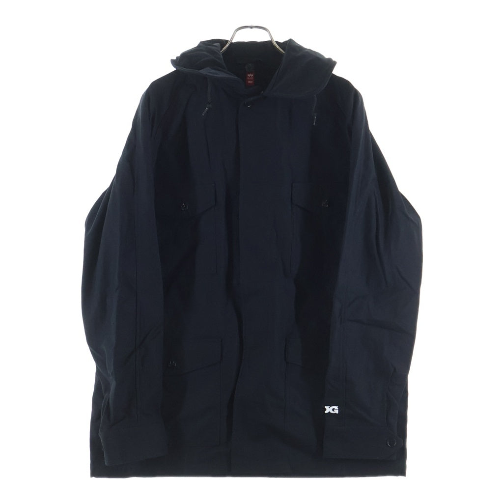 COMME des GARCONS CDG(コムデギャルソン シーディージー) 24AW AD2024 ×ALPHA INDUSTRIES AIR FORCE FIELD JACKET エアフォースフィールドジャケット ブラック SZ-J031