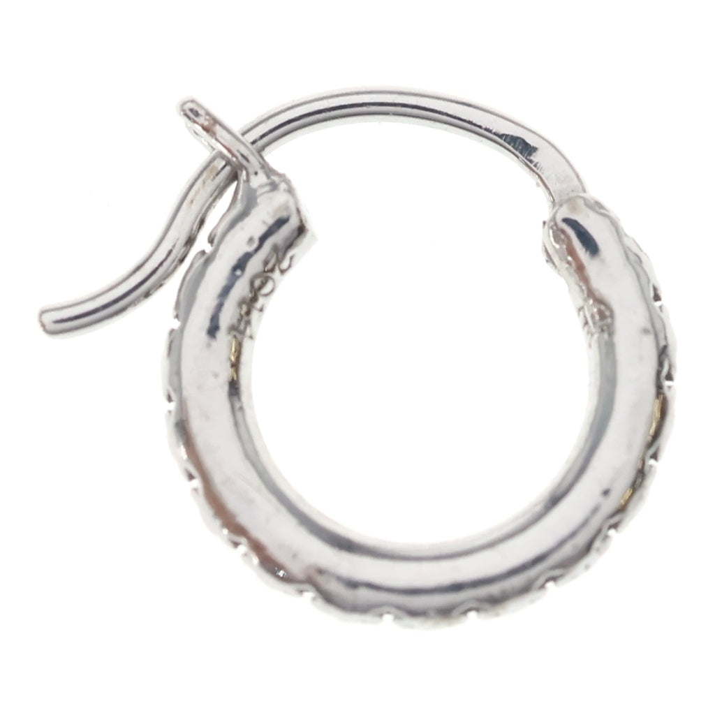 CHROME HEARTS(クロムハーツ) 18K HOOP TFL SML フープピアス WG ホワイトゴールド