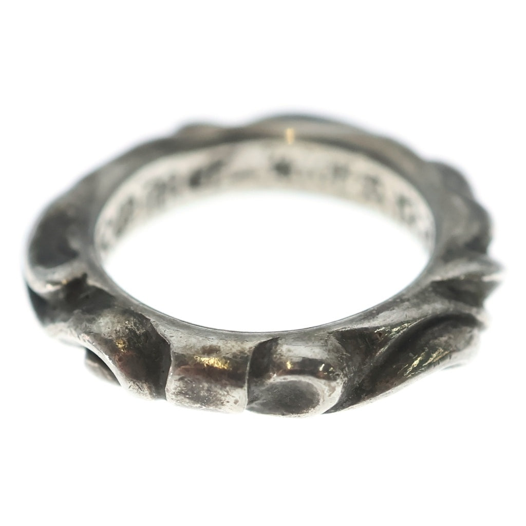 CHROME HEARTS(クロムハーツ) SCRL BAND スクロールバンド リング シルバー BCA351 レディース