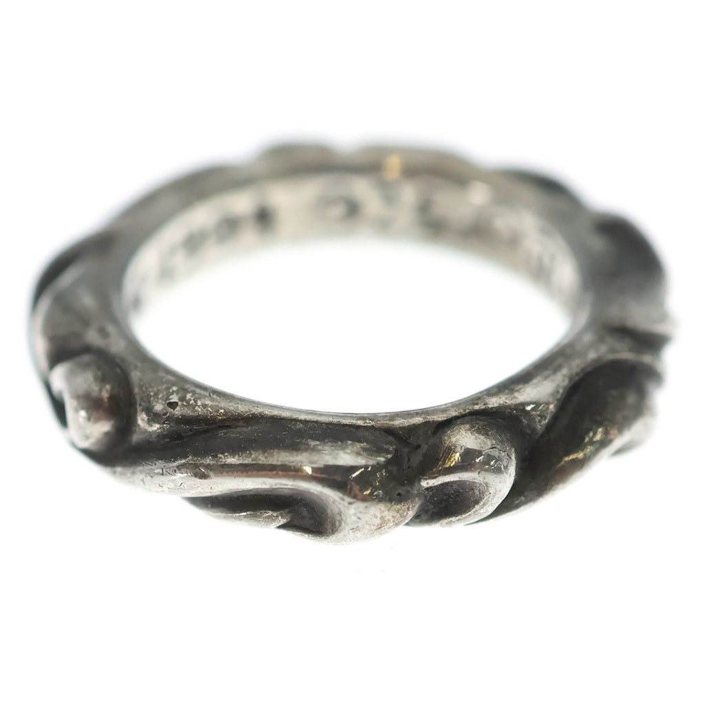 CHROME HEARTS(クロムハーツ) SCRL BAND スクロールバンド リング シルバー BCA351 レディース