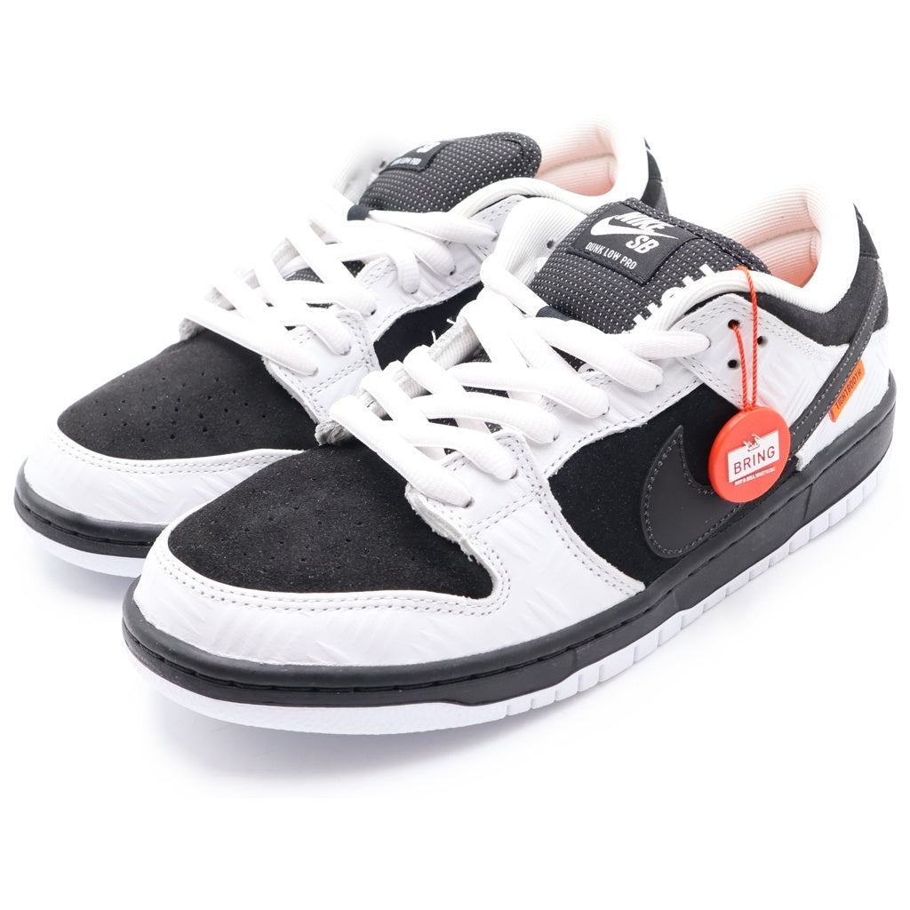 NIKE SB(ナイキエスビー) ×TIGHTBOOTH DUNK LOW PRO QS タイトブース ダンク ローカットスニーカー ホワイト/ブラック US9/27cm FD2629-100