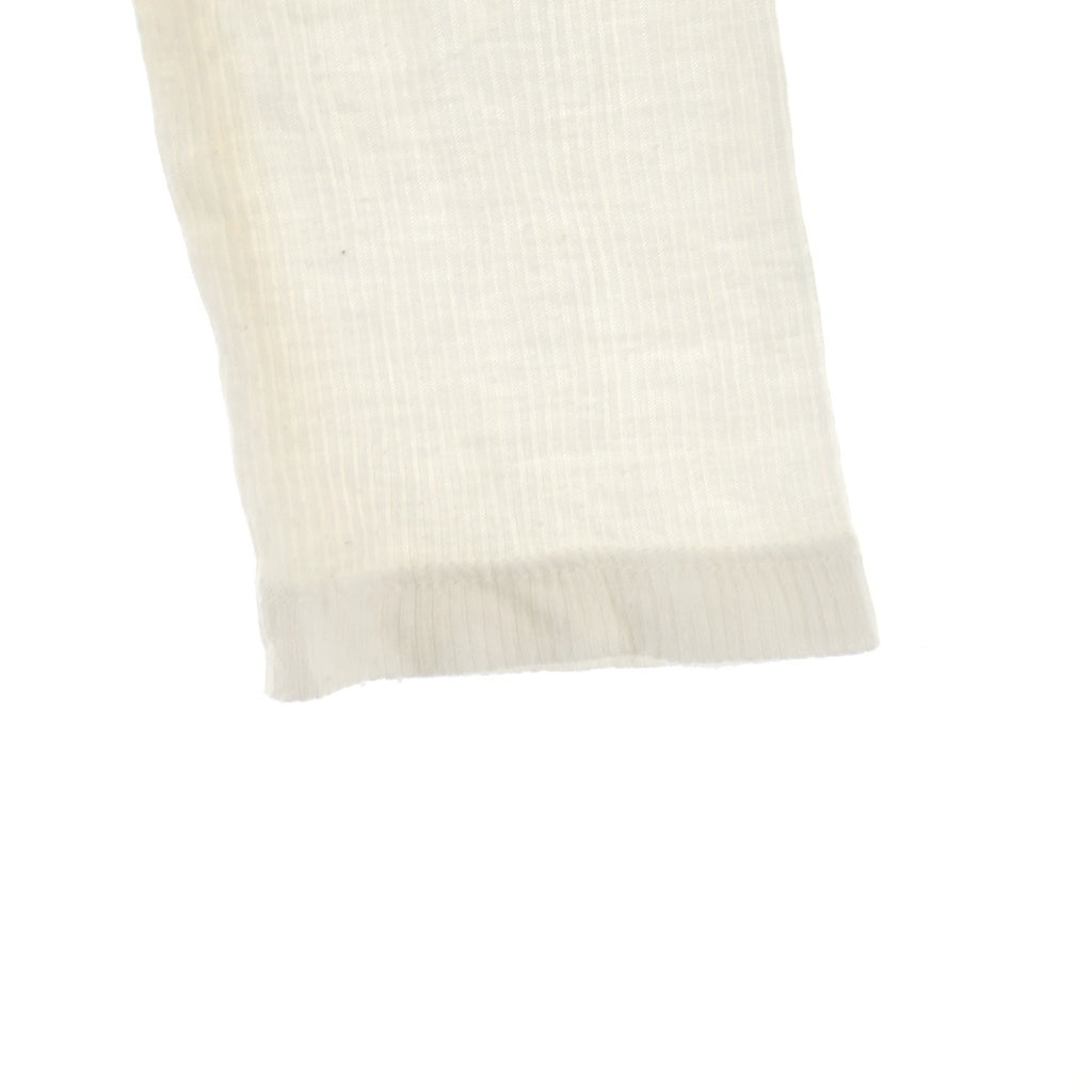 LOEWE(ロエベ) アナグラム ロゴパッチ ハイネック長袖Tシャツ カットソー レディース ホワイト S540Y07X60