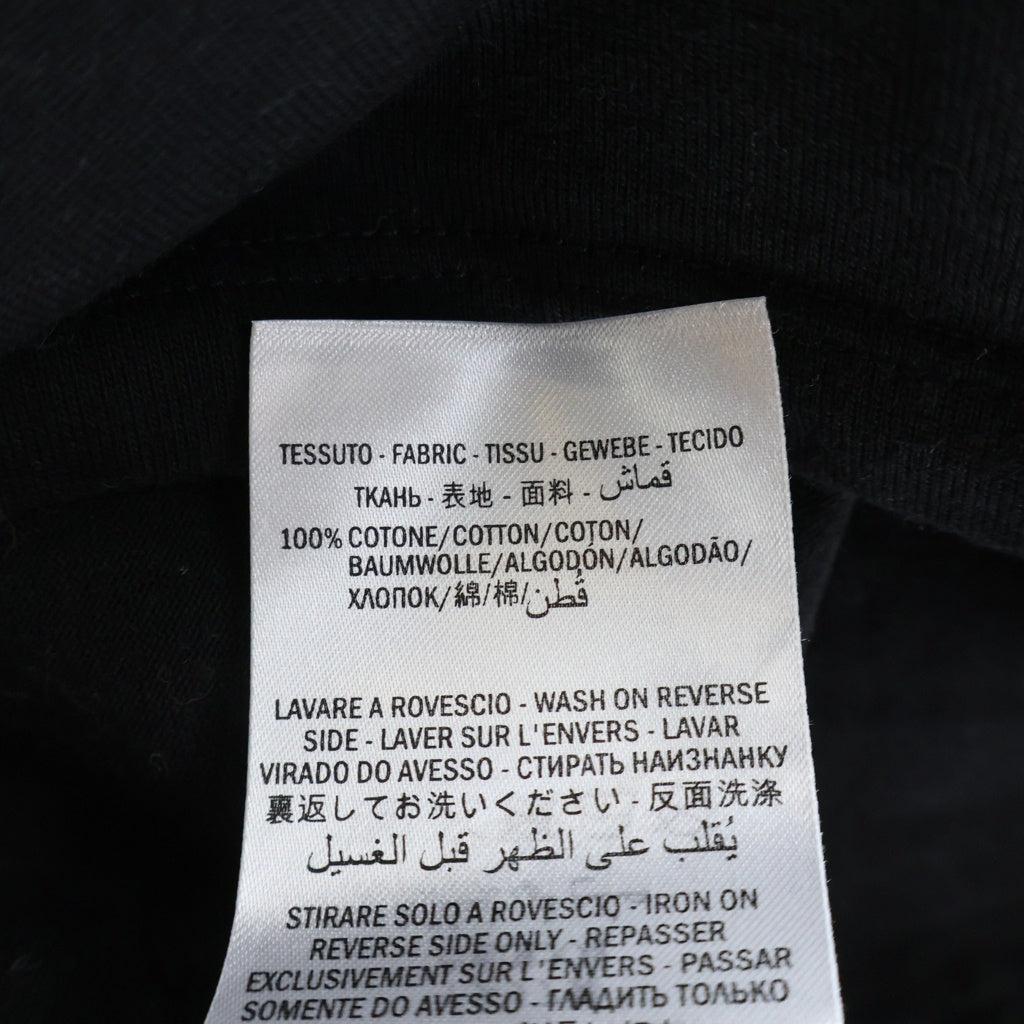 GUCCI(グッチ) 19AW グッチラム ロゴプリント クルーネック半袖Tシャツ カットソー ブラック 565806 XJBTV