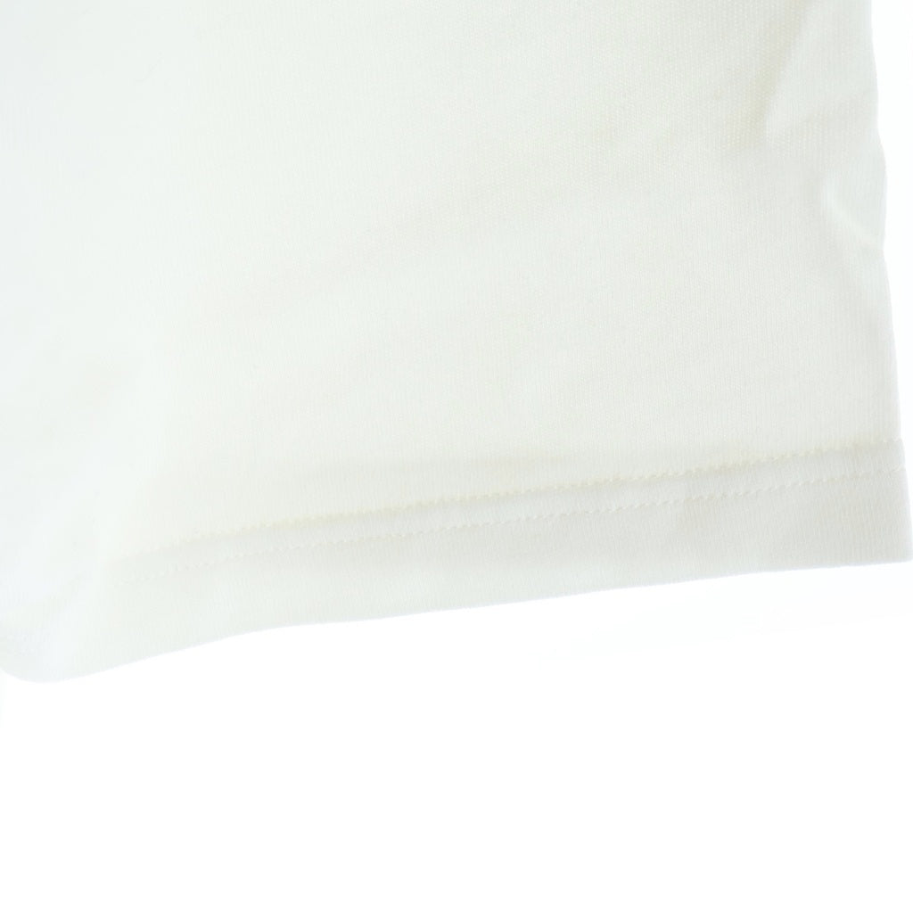 BALENCIAGA(バレンシアガ) BBロゴ フロントプリント クルーネック半袖Tシャツ カットソー ホワイト 594579 TGV60