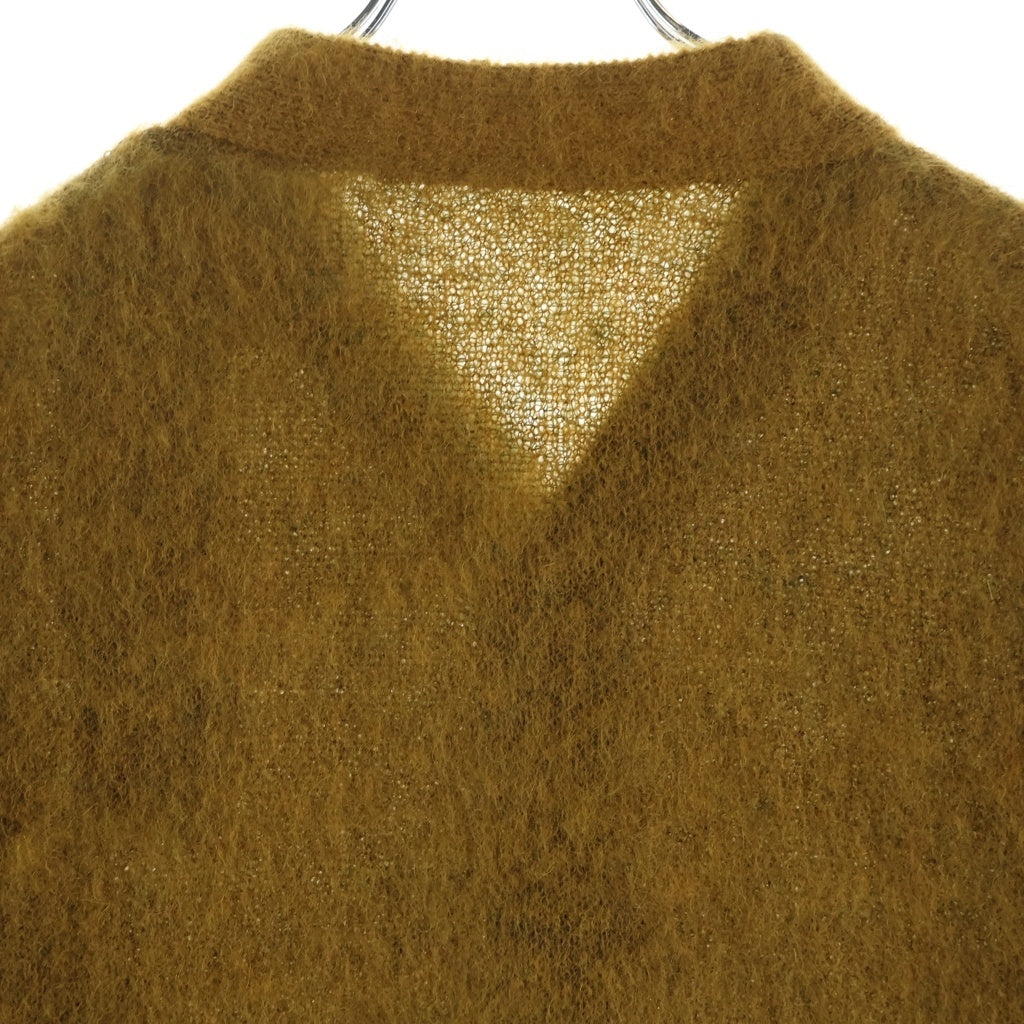 Sacai(サカイ) MOHAIR KNIT CARDIGAN ウール混 モヘア ニットカーディガン ブラウン SCM-066
