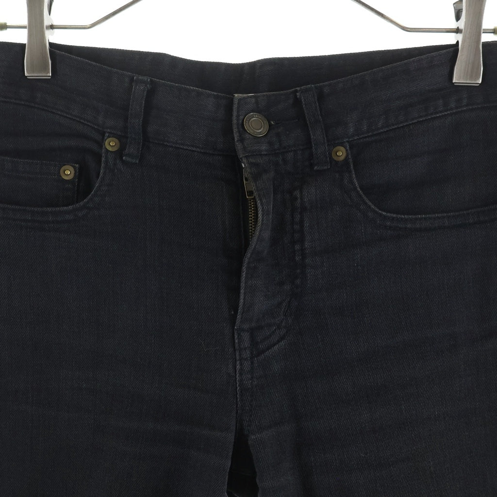 SAINT LAURENT PARIS(サンローランパリ) 14AW KNEE CRUSH SKINNY DENIM エディ期 ジップフライ ニークラッシュスキニーデニム ブラック 362284 Y859F