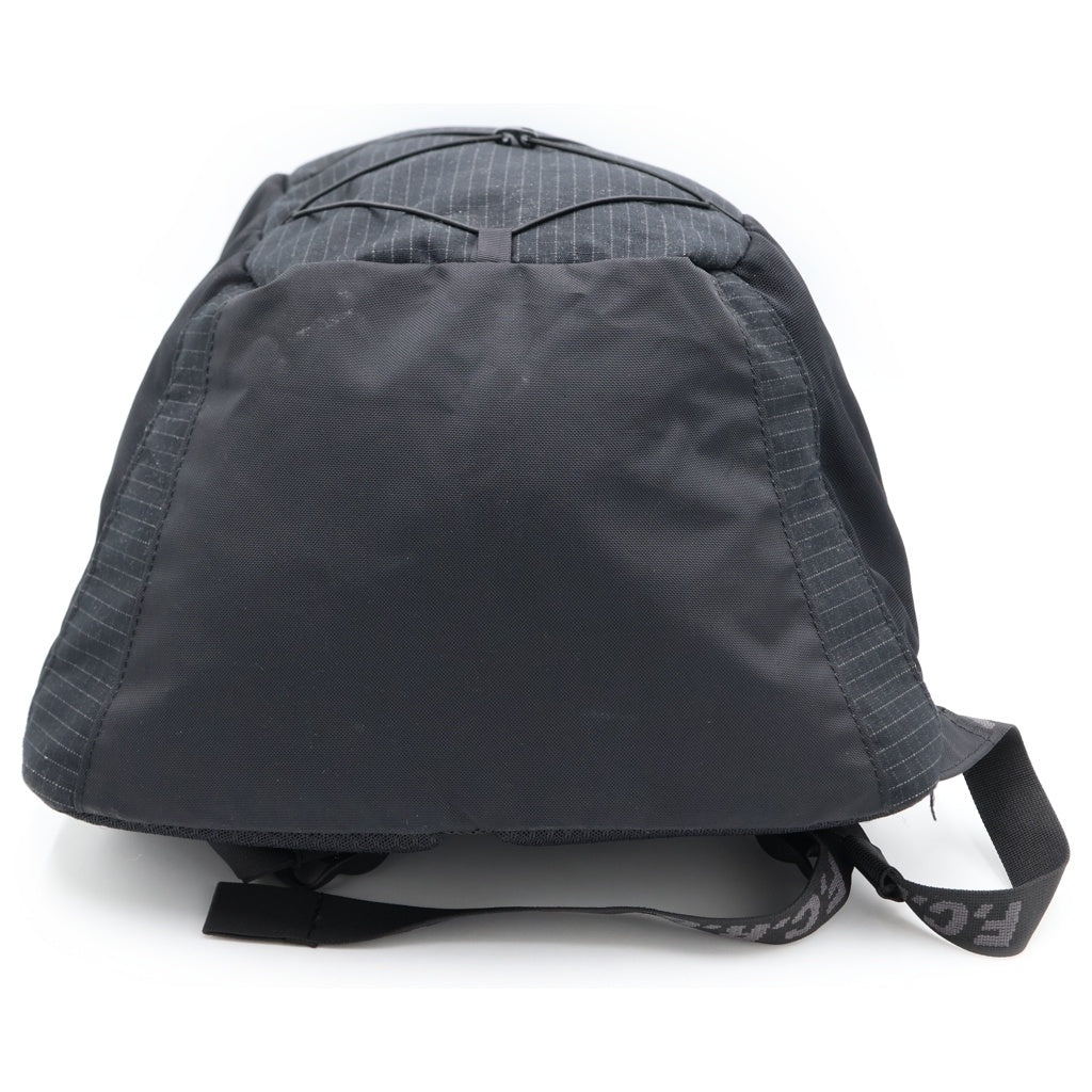 F.C.R.B./F.C.Real Bristol/FCRB(エフシーアールビー/エフシーレアルブリストル) 25SS TOUR BACKPACK ロゴパッチ チェック柄 ツアー バックパック リュックサック ブラック FCRB-250103