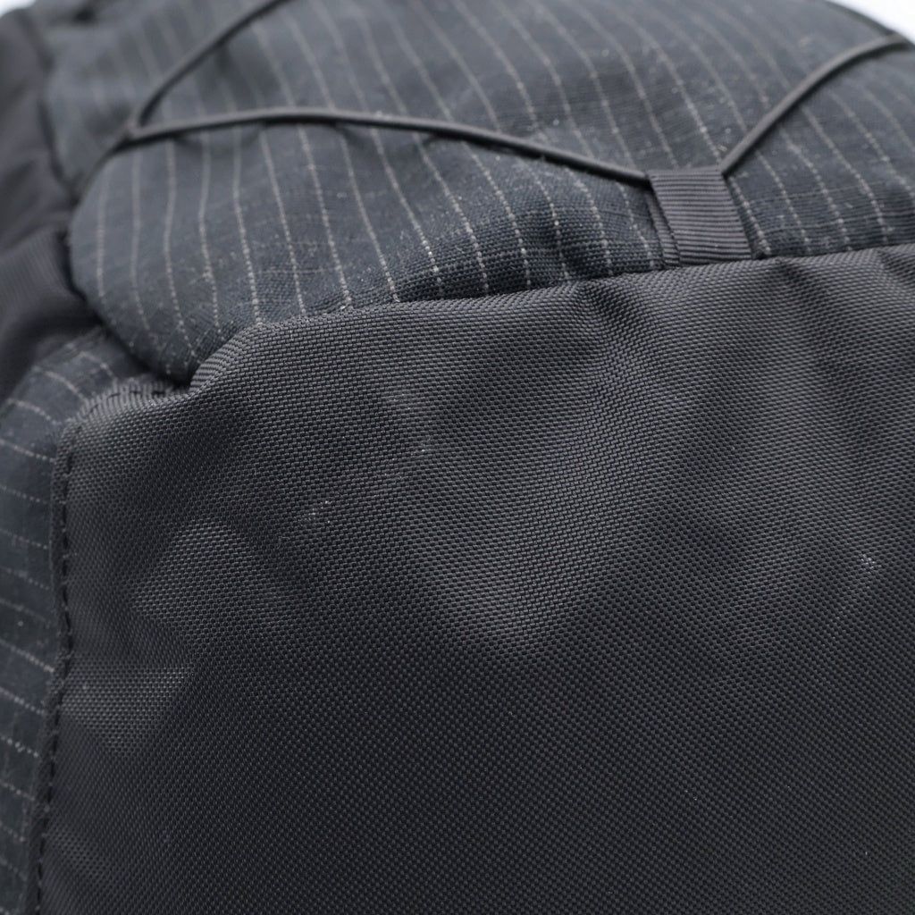 F.C.R.B./F.C.Real Bristol/FCRB(エフシーアールビー/エフシーレアルブリストル) 25SS TOUR BACKPACK ロゴパッチ チェック柄 ツアー バックパック リュックサック ブラック FCRB-250103