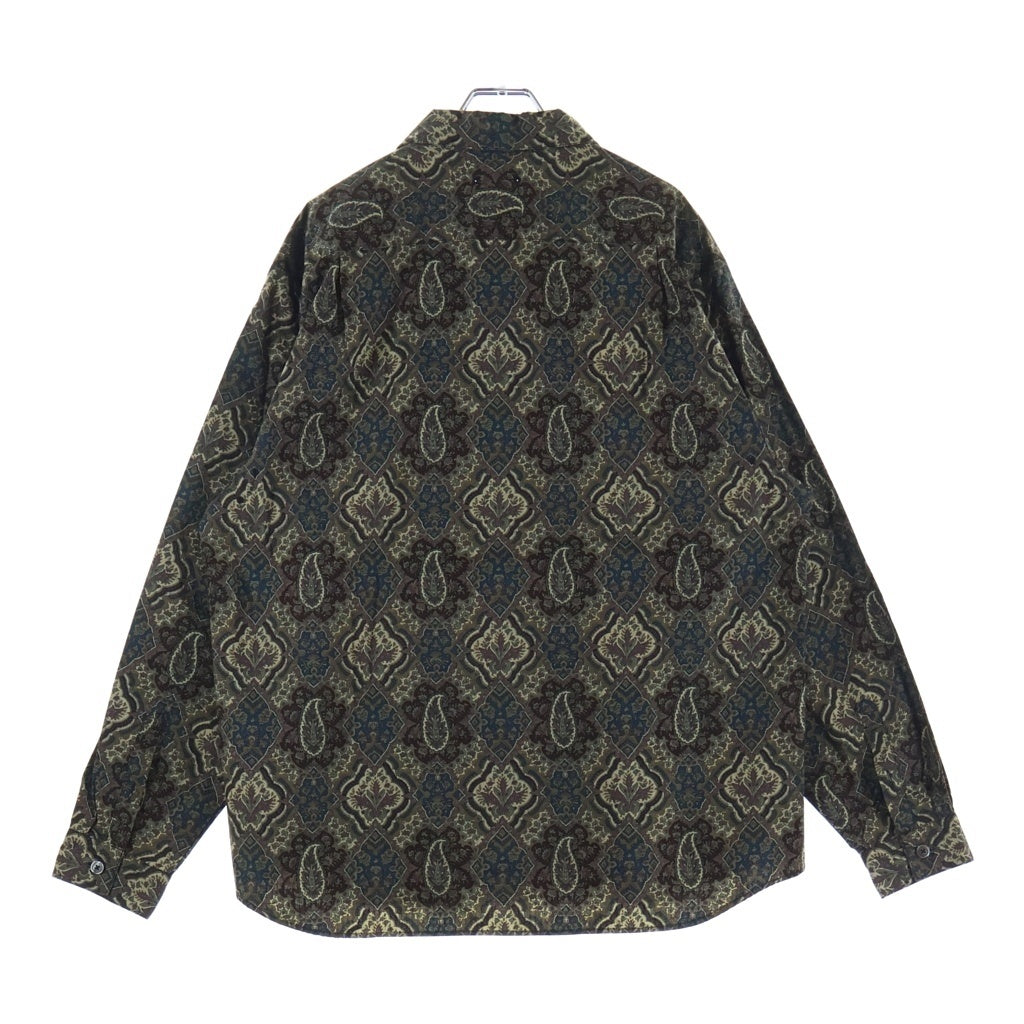 SOPHNET.(ソフネット) 23SS ALBINI BIG REGULAR COLLAR SHIRT アルビニ ビッグ レギュラーカラー 長袖シャツ マルチカラー SOPH-230049