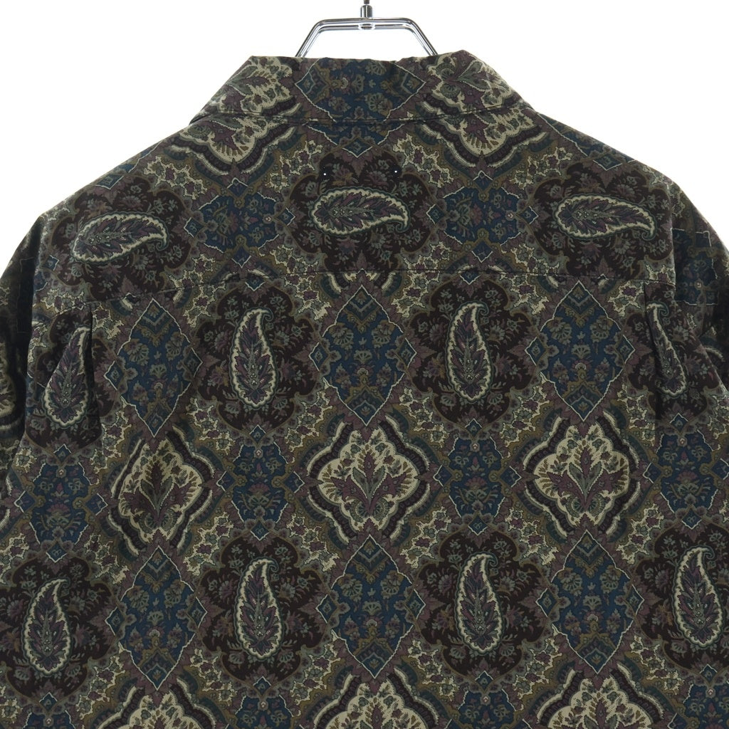 SOPHNET.(ソフネット) 23SS ALBINI BIG REGULAR COLLAR SHIRT アルビニ ビッグ レギュラーカラー 長袖シャツ マルチカラー SOPH-230049