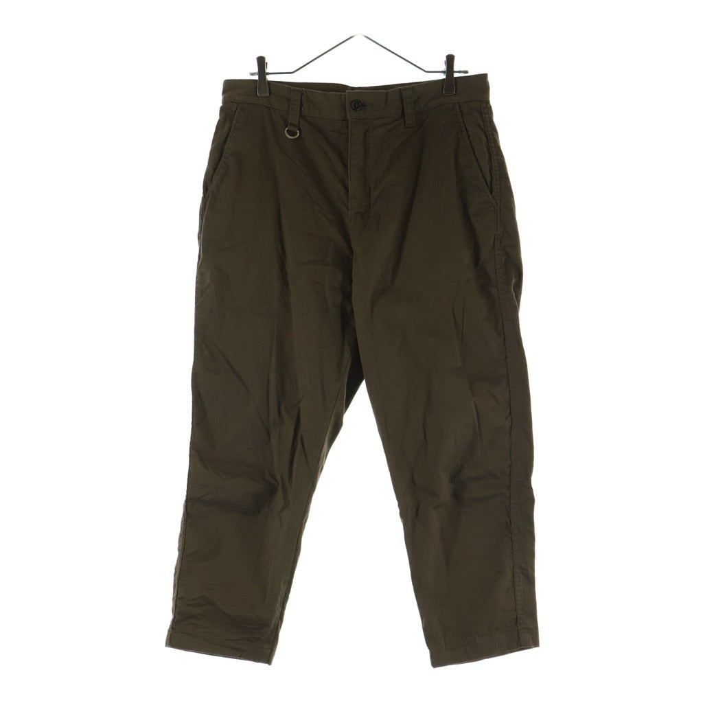 SOPHNET.(ソフネット) 25AW COTTON STRETCH TWILL TAPERED CROPPED PANTS コットン ストレッチ ツイル クロップド テーパードパンツ カーキ SPNT-252059